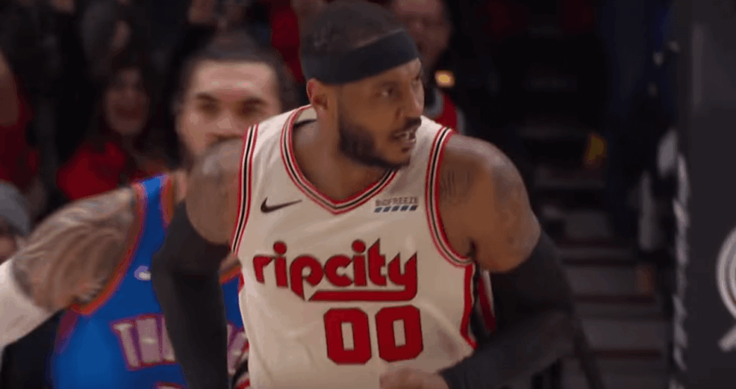 Carmelo Anthony Blazers