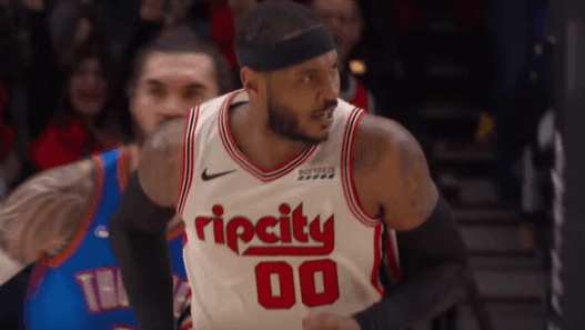 Carmelo Anthony Blazers