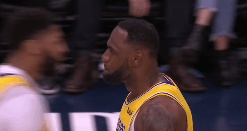 LeBron James Lakers 2019 2020