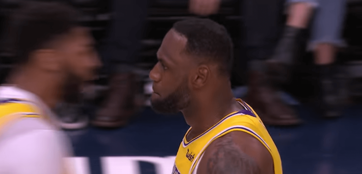 LeBron James Lakers 2019 2020