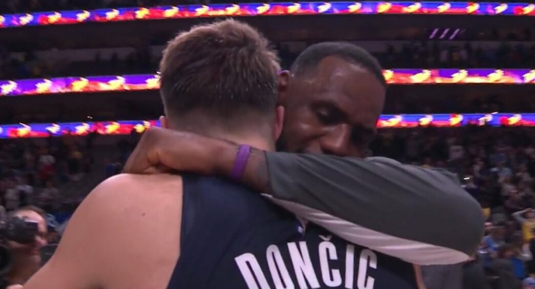 Luka Doncic LeBron James
