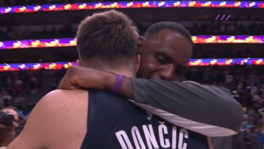 Luka Doncic LeBron James