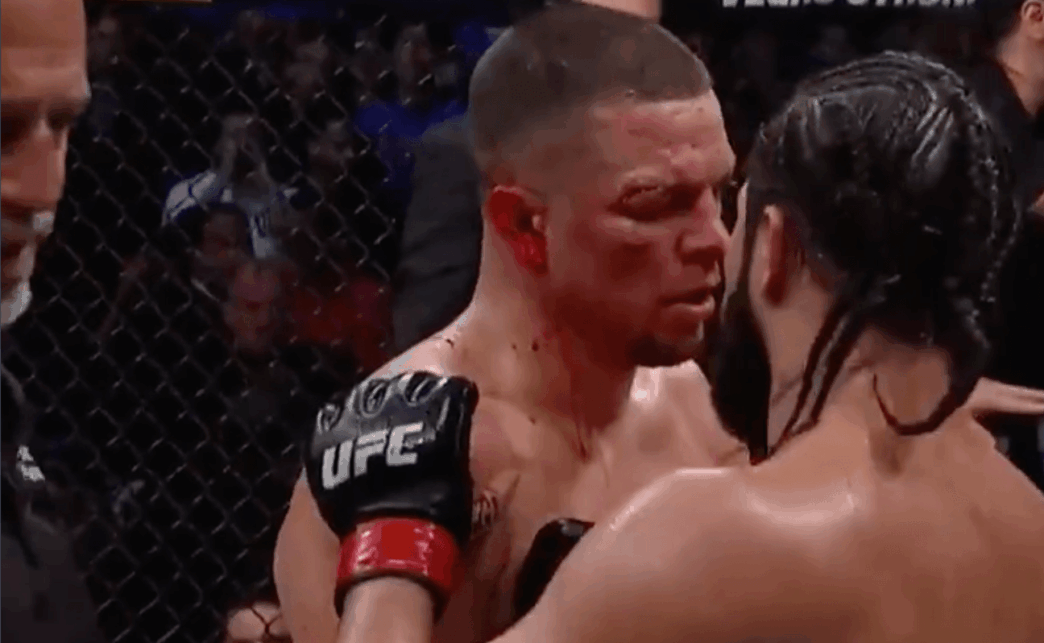 Nate Diaz Jorge Masvidal UFC 244 TKO