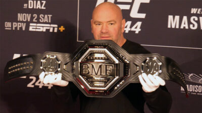 Nate Diaz Jorge Masvidal UFC 244 belt BMF