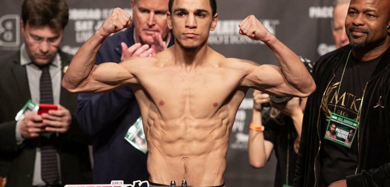 Nordine Oubaali weigh ins