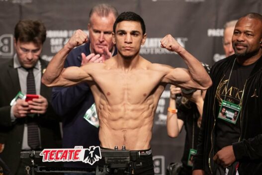 Nordine Oubaali weigh ins