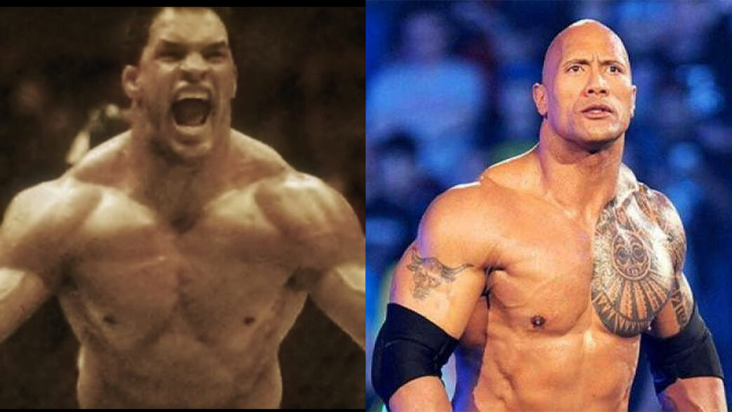 The Rock Dwayne Johnson Mark Kerr