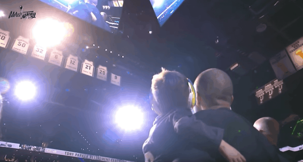 Tony Parker Spurs jersey