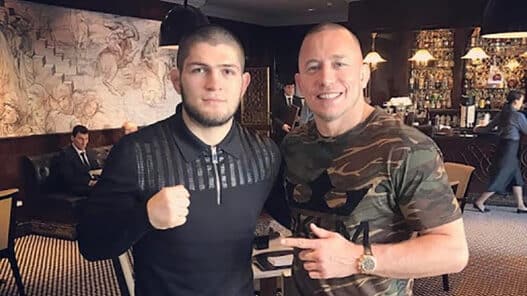 Khabib Nurmagomedov Georges St-Pierre