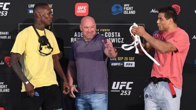 UFC 253 Adesanya v Costa: Weigh-Ins