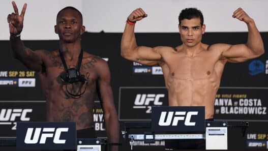 UFC 253 Adesanya v Costa: Weigh-Ins