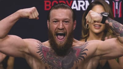 Conor McGregor UFC weigh-in
