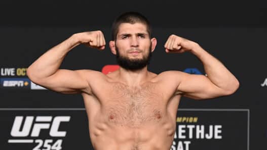UFC 254: Khabib v Gaethje Weigh-in