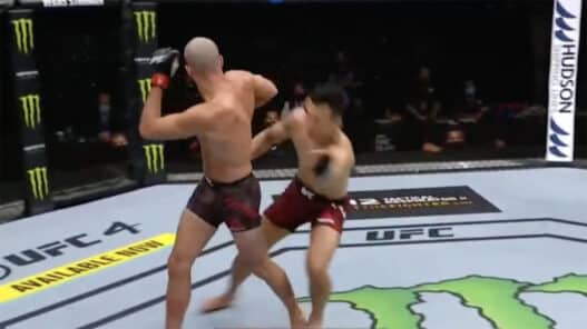 Korean Zombie Brian Ortega coude