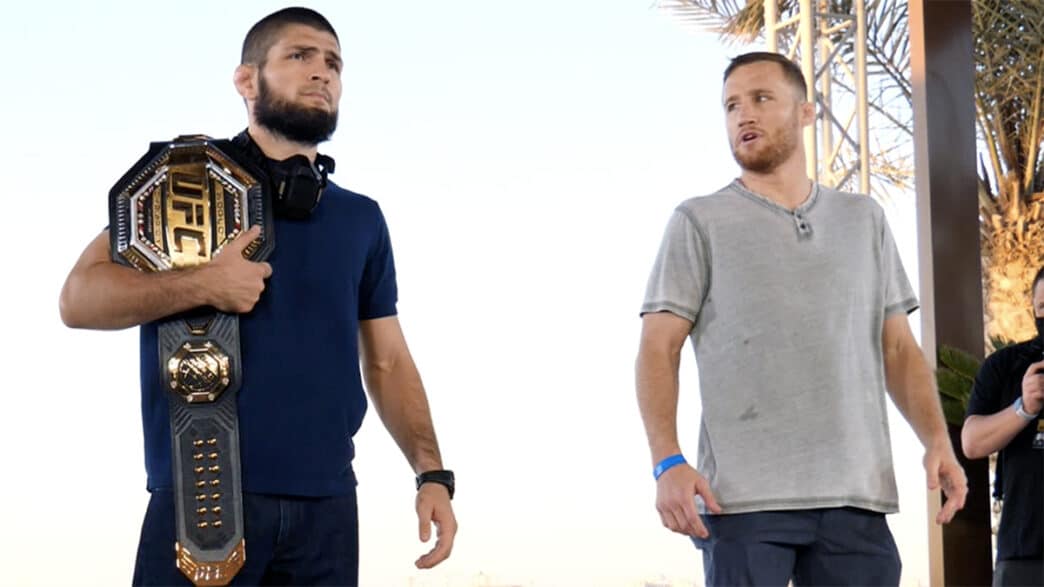 UFC 254 Khabib Gaethje Press Conference