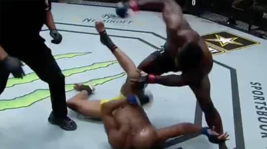 Anderson Silva Uriah Hall UFC Vegas 12