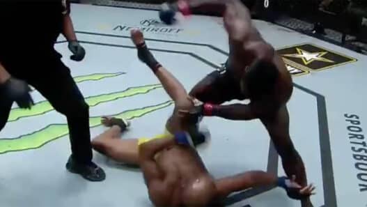 Anderson Silva Uriah Hall UFC Vegas 12