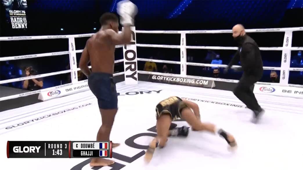 Cedric Doumbe TKO Karim Ghajji