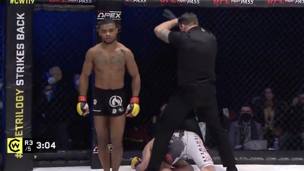 Morgan Charriere Cage Warriors 119 Perry Goodwin TKO