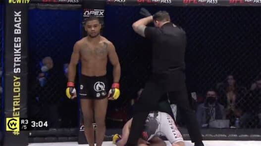 Morgan Charriere Cage Warriors 119 Perry Goodwin TKO