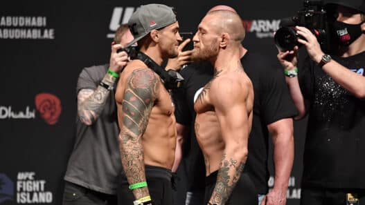 UFC 257 Poirier v McGregor: Weigh-Ins