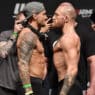 UFC 257 Poirier v McGregor: Weigh-Ins