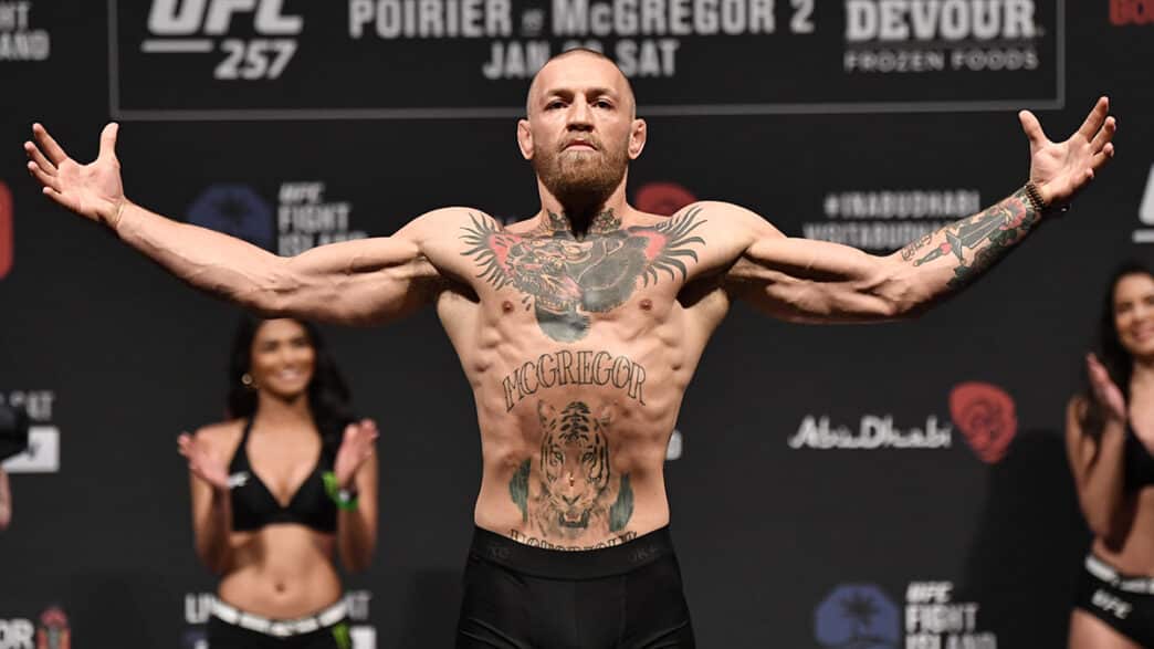 UFC 257 Poirier v McGregor: Weigh-Ins