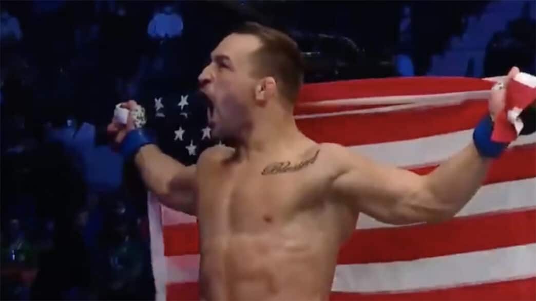 Michael Chandler Dan Hooker TKO UFC 257