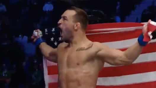 Michael Chandler Dan Hooker TKO UFC 257