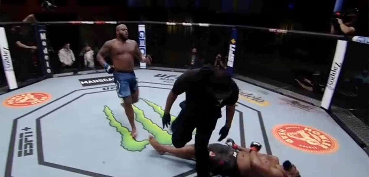 Derrick Lewis KO Curtis Blaydes UFC