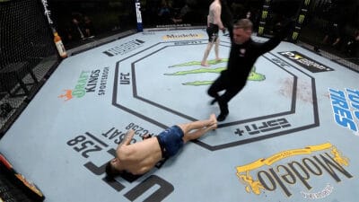Frankie Edgar Cory Sandhagen KO UFC Vegas