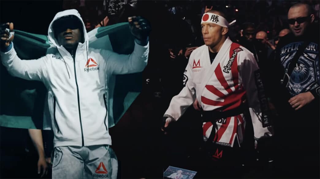 Kamaru Usman Georges St-Pierre UFC