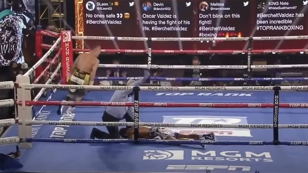 Oscar Valdez Boxe KO