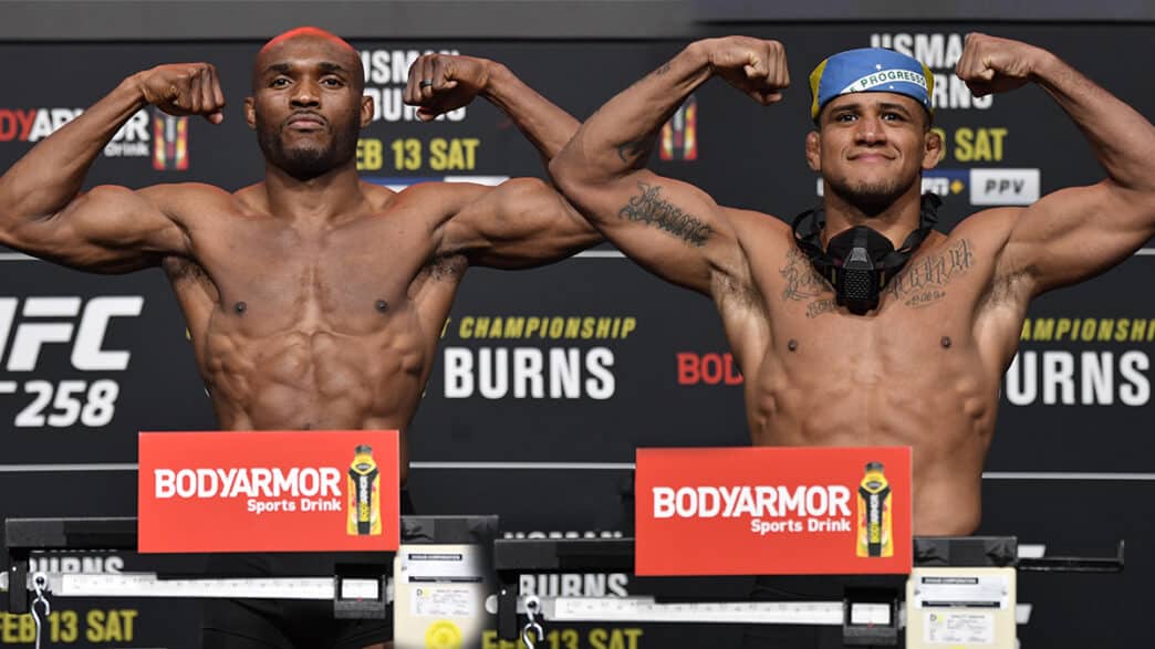 UFC 258 Usman v Burns: Weigh-Ins