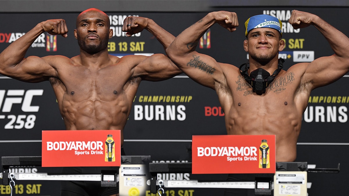 UFC 258 Usman v Burns: Weigh-Ins