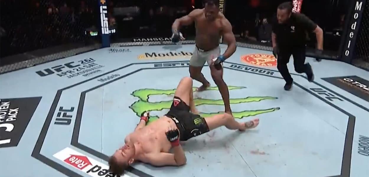 Francis Ngannou KO Stipe Miocic UFC 260