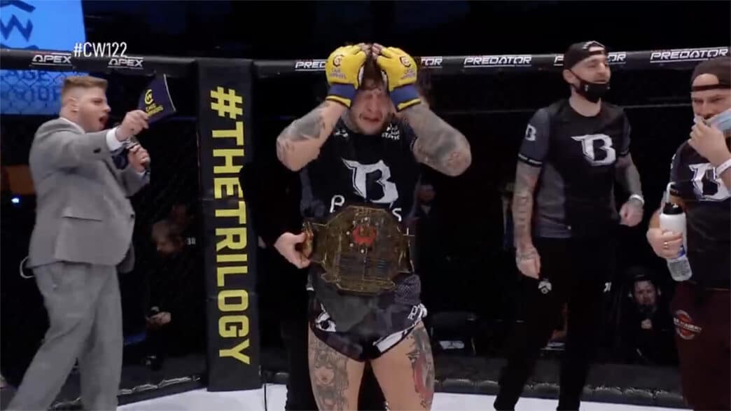 Morgan Charriere Jordan Vucenic Cage Warriors