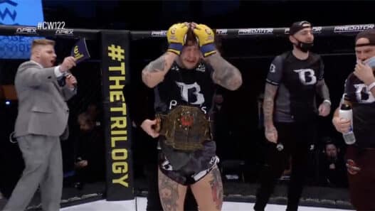 Morgan Charriere Jordan Vucenic Cage Warriors