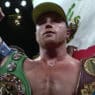 Canelo Alvarez celebration