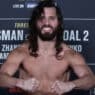 Jorge Masvidal UFC 261 weigh ins pesee