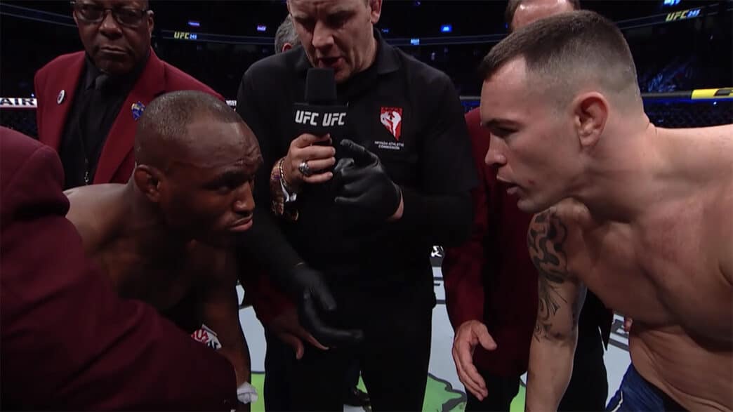 Kamaru Usman Colby Covington UFC 261