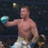 Canelo Alvarez Billy Joe Saunders TKO