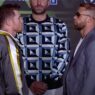 Canelo Alvarez Billy Joe Saunders face a face
