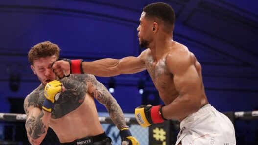 Morgan Charriere Cage Warriors MMA