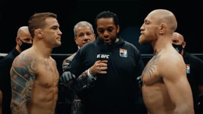 Dustin Poirier Conor McGregor UFC 264