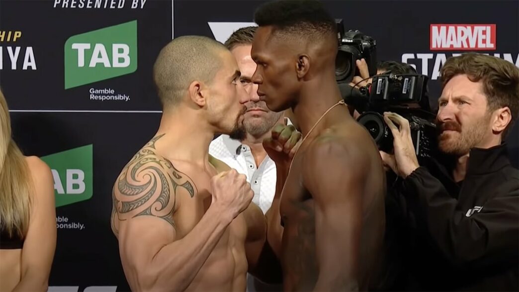 Israel Adesanya Robert Whittaker UFC 263