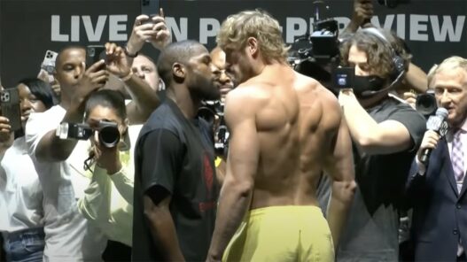 Logan Paul Floyd Mayweather boxe resultats