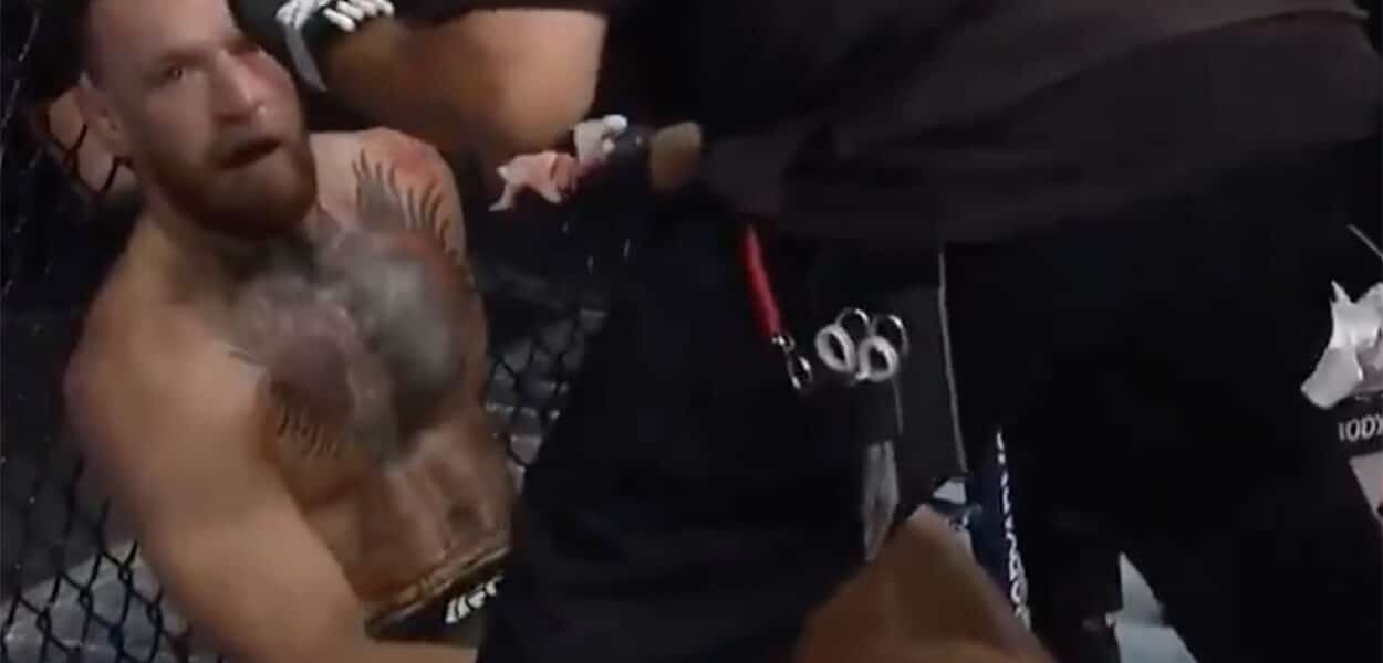 Conor McGregor Dustin Poirier UFC 264 TKO