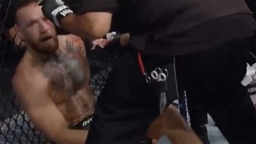 Conor McGregor Dustin Poirier UFC 264 TKO