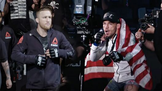 Justin Gaethje Michael Chandler UFC 268